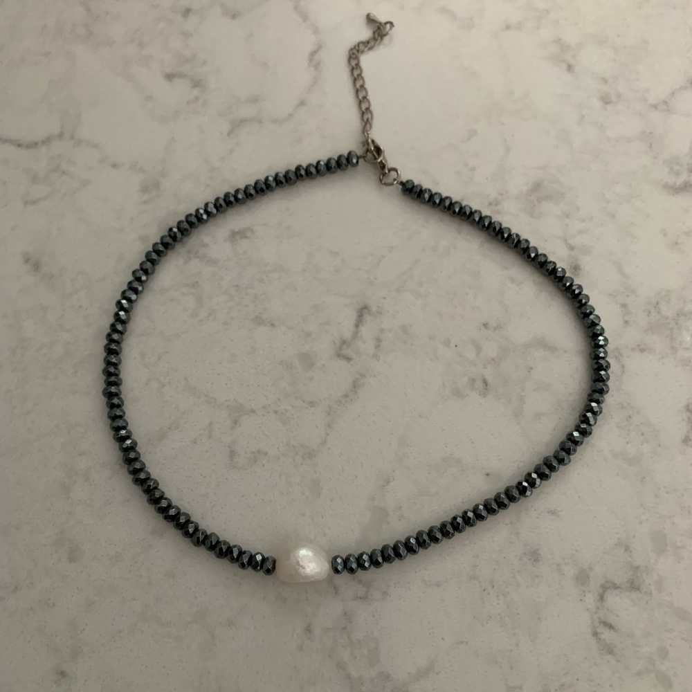 Adjustable beaded necklace
